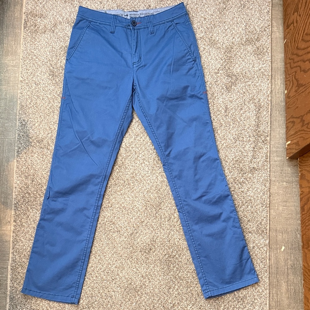 Toad&Co Men's Vibrant Blue Chinos